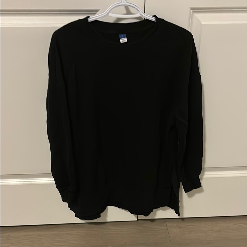 ✨2 for $20✨Old Navy Black tunic oversized sweatshirt